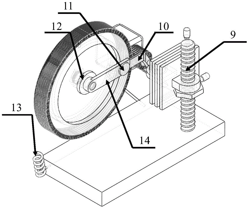 Intelligent remote-sensing micro-space optical device rotation positioning system