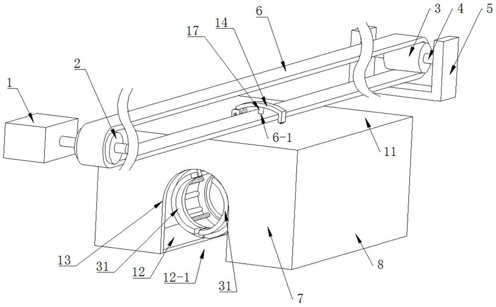 A high-altitude cable maintenance device