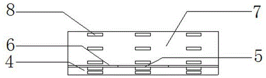 Method and device for shearing test on interface between steel bridge deck and pavement layer