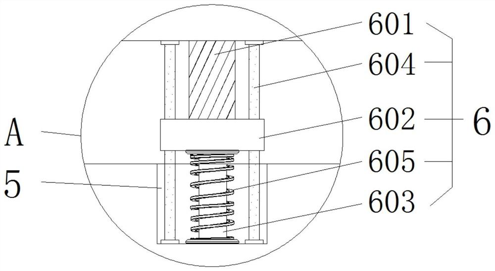 A mechanical base with buffering and shock-absorbing functions