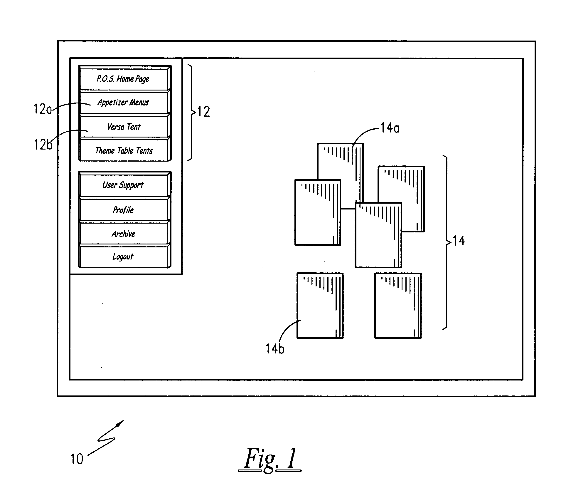 Method and apparatus for enabling live selection of content for print on demand output