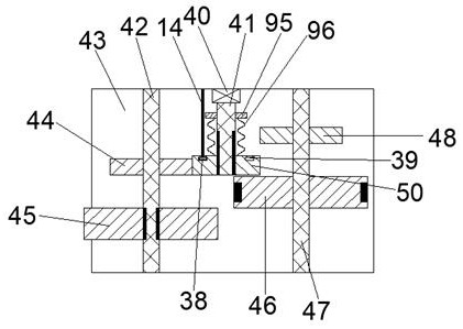 Automobile engine filter element replacing equipment