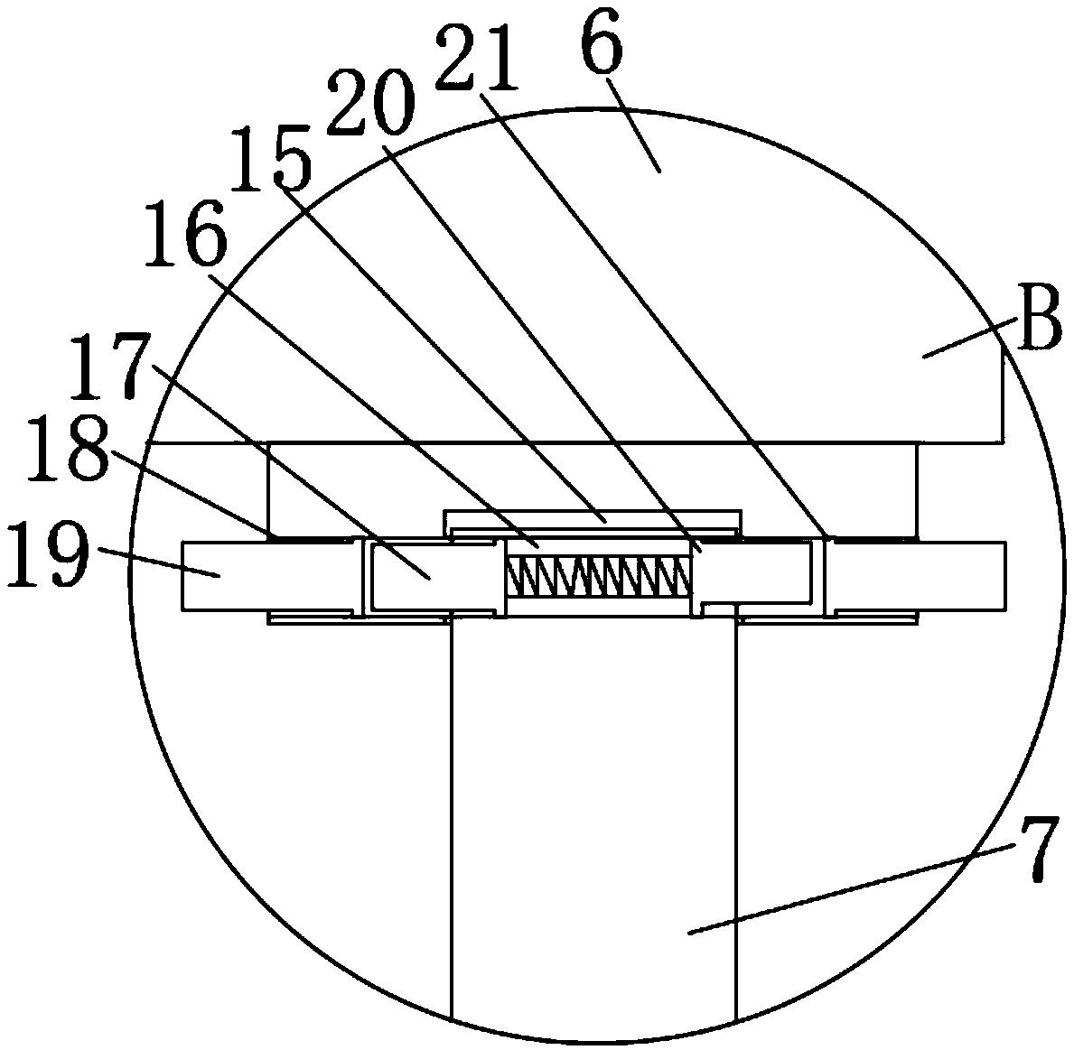 Drilling device for brush pen tube production and processing