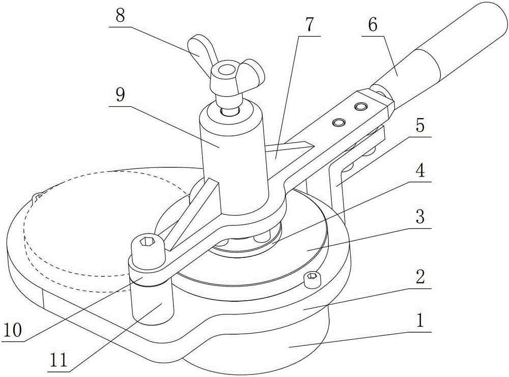 An adjustable flat valve