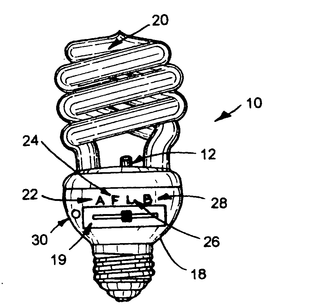 Compact fluorescent lamp