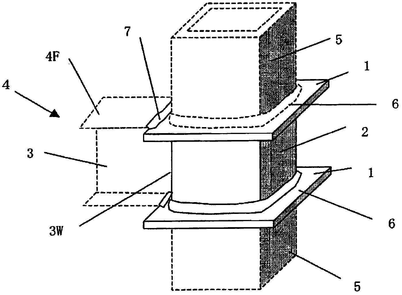 Column-beam connection structure