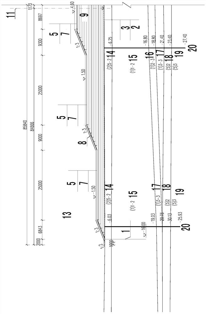 The structure and construction technology of super large cofferdam based on marine environment