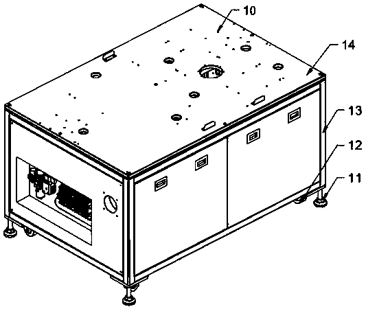 Device for metal material strip automatic feeding welding