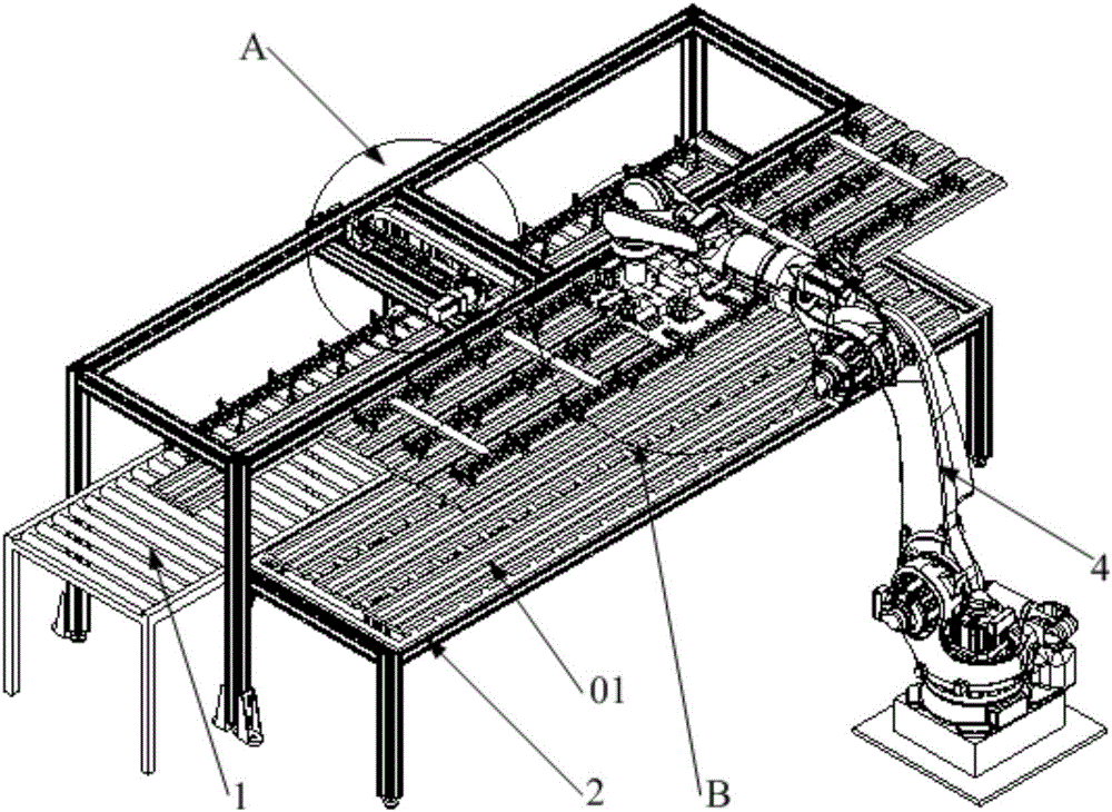 Tire tread carrying auxiliary equipment