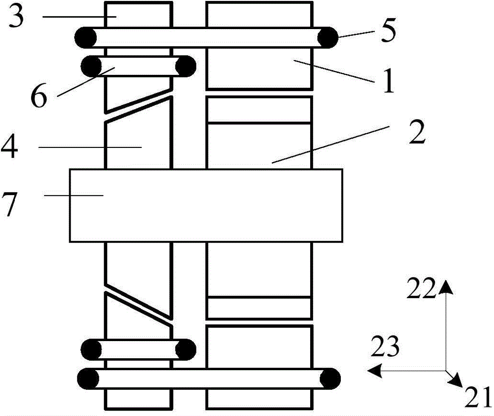 Composite structure duplex winding maglev switched reluctance motor