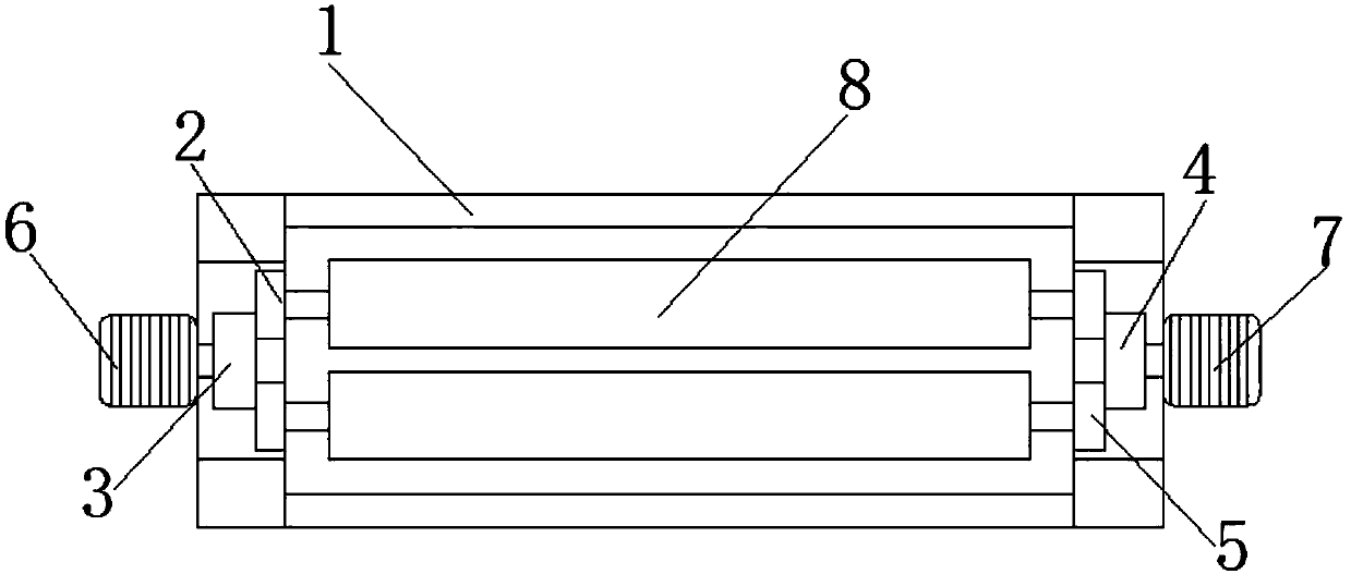 Adjustable wind-sweeping connecting rod