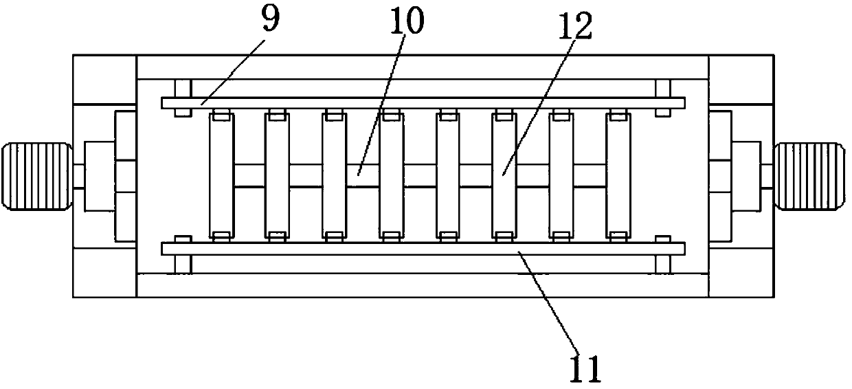 Adjustable wind-sweeping connecting rod