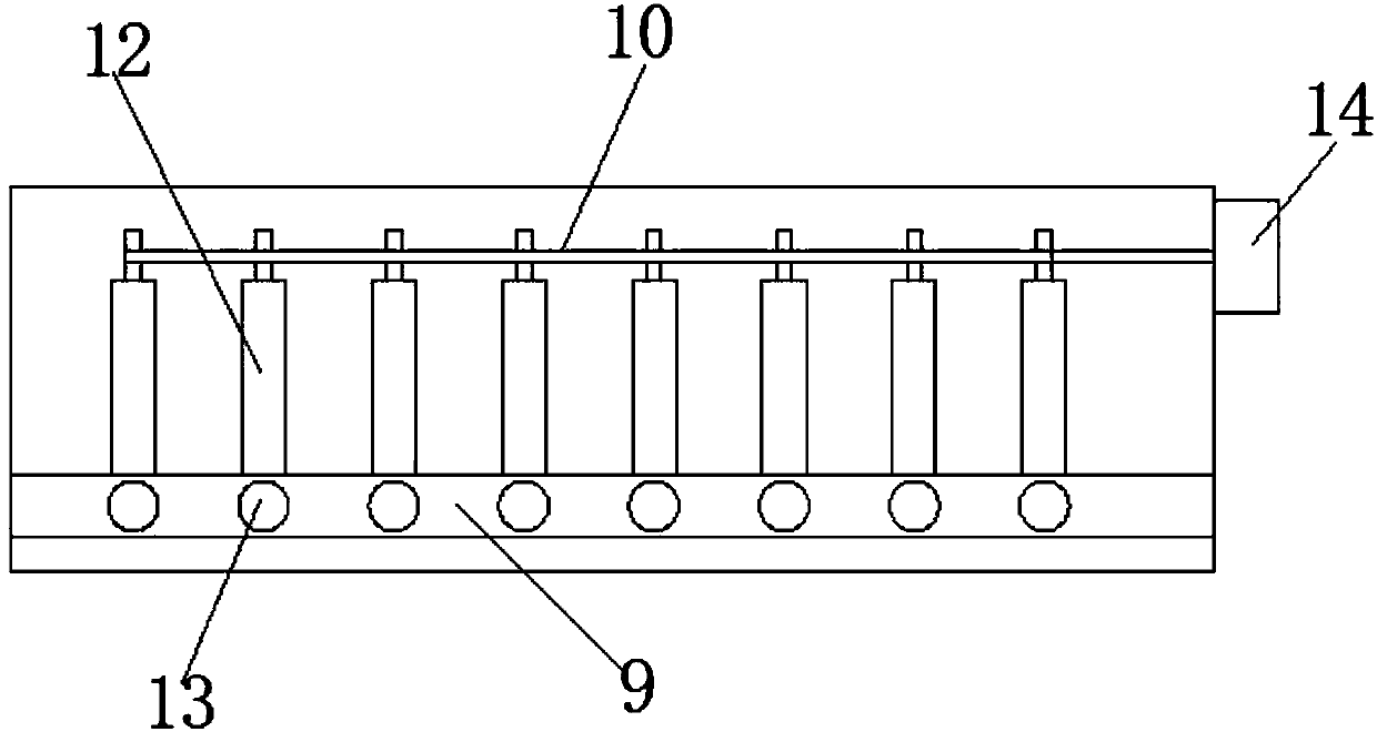 Adjustable wind-sweeping connecting rod