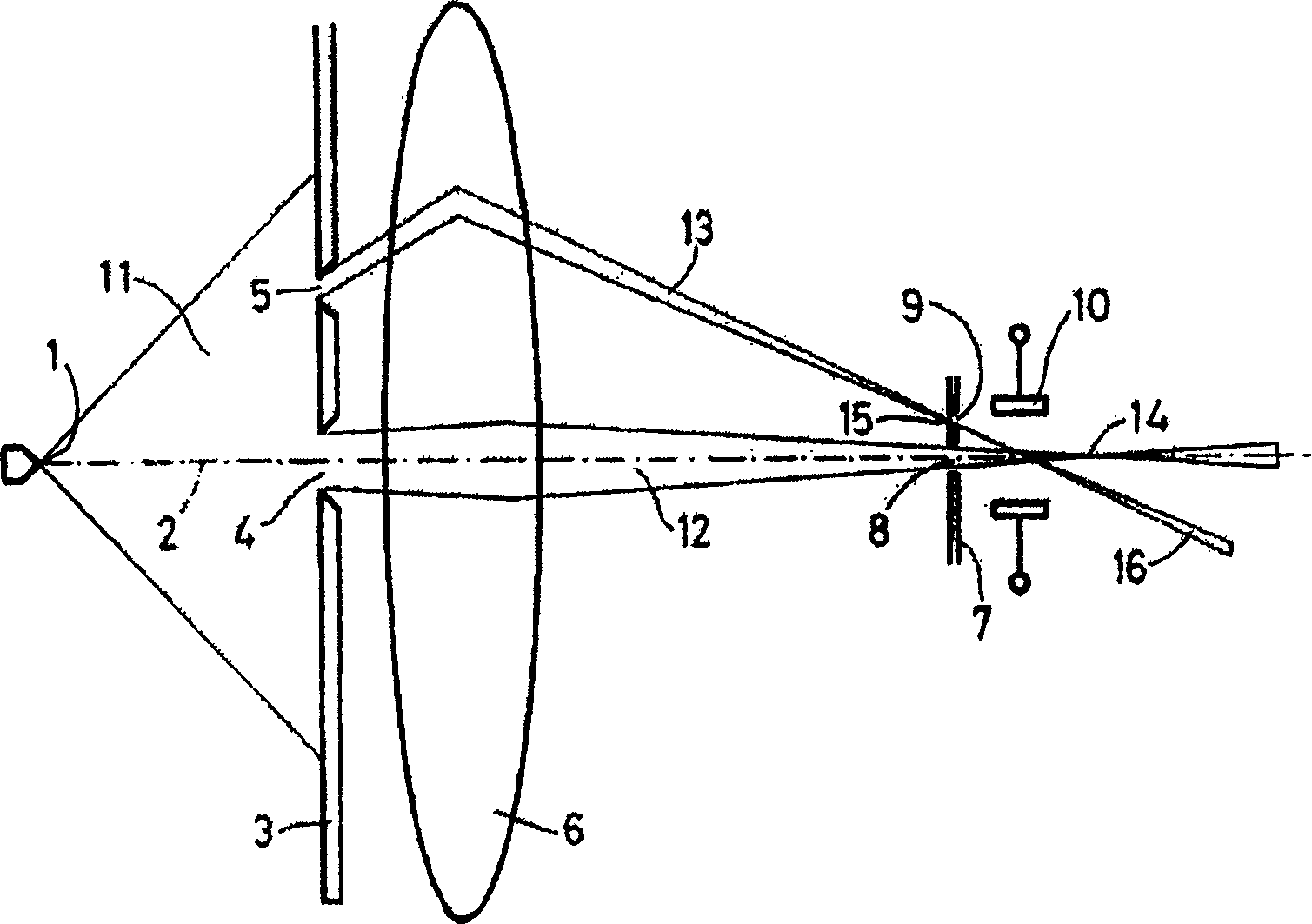 Particle source with selectable beam current and energy spread