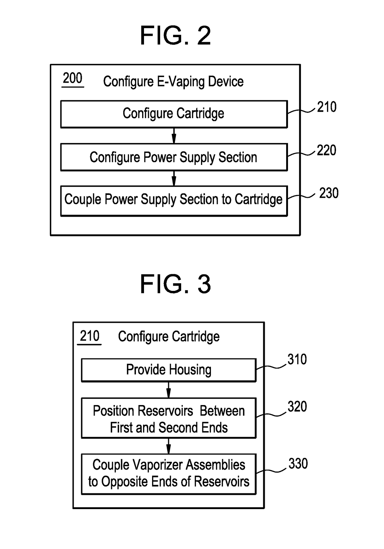 Cartridge for electronic vaping device