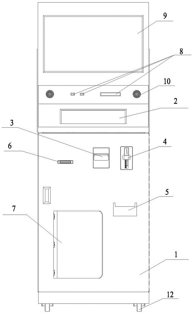 Self-service photograph developing machine and operation method thereof