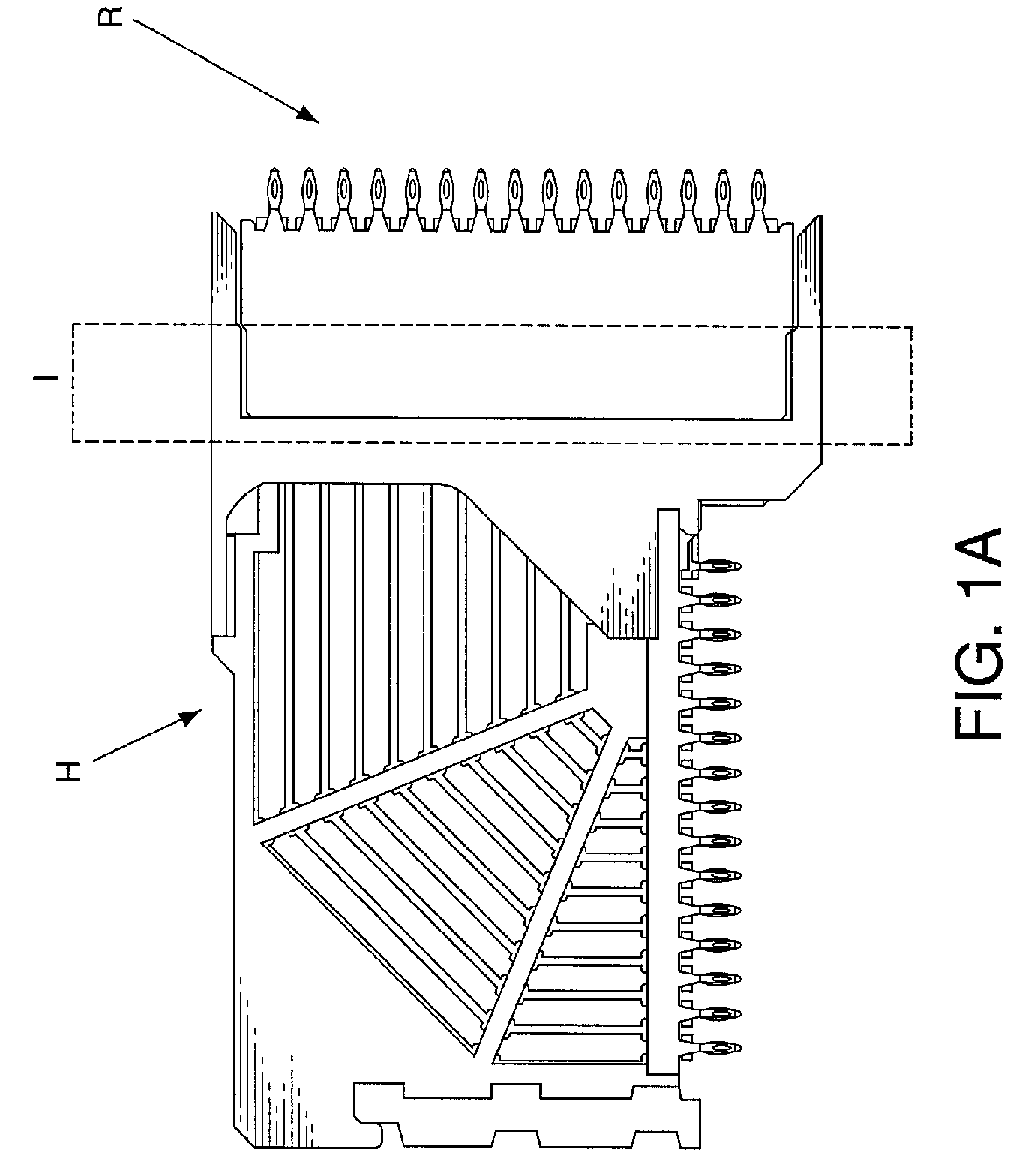 Impedance mating interface for electrical connectors