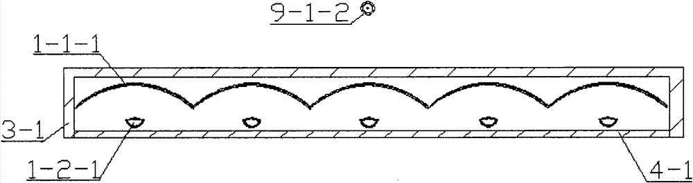 Close cavity semi-spherical surface lighting and spotlight multiplication solar water heater