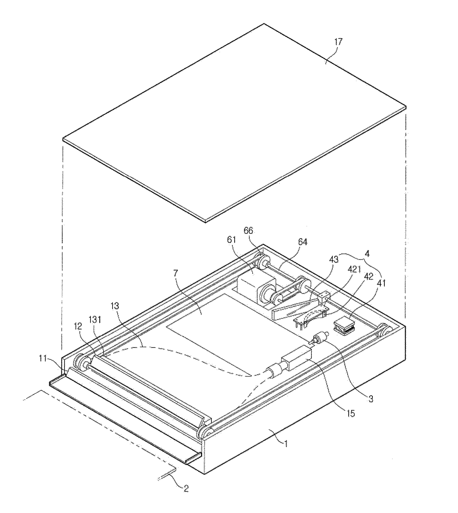 Computed radiography (CR) system