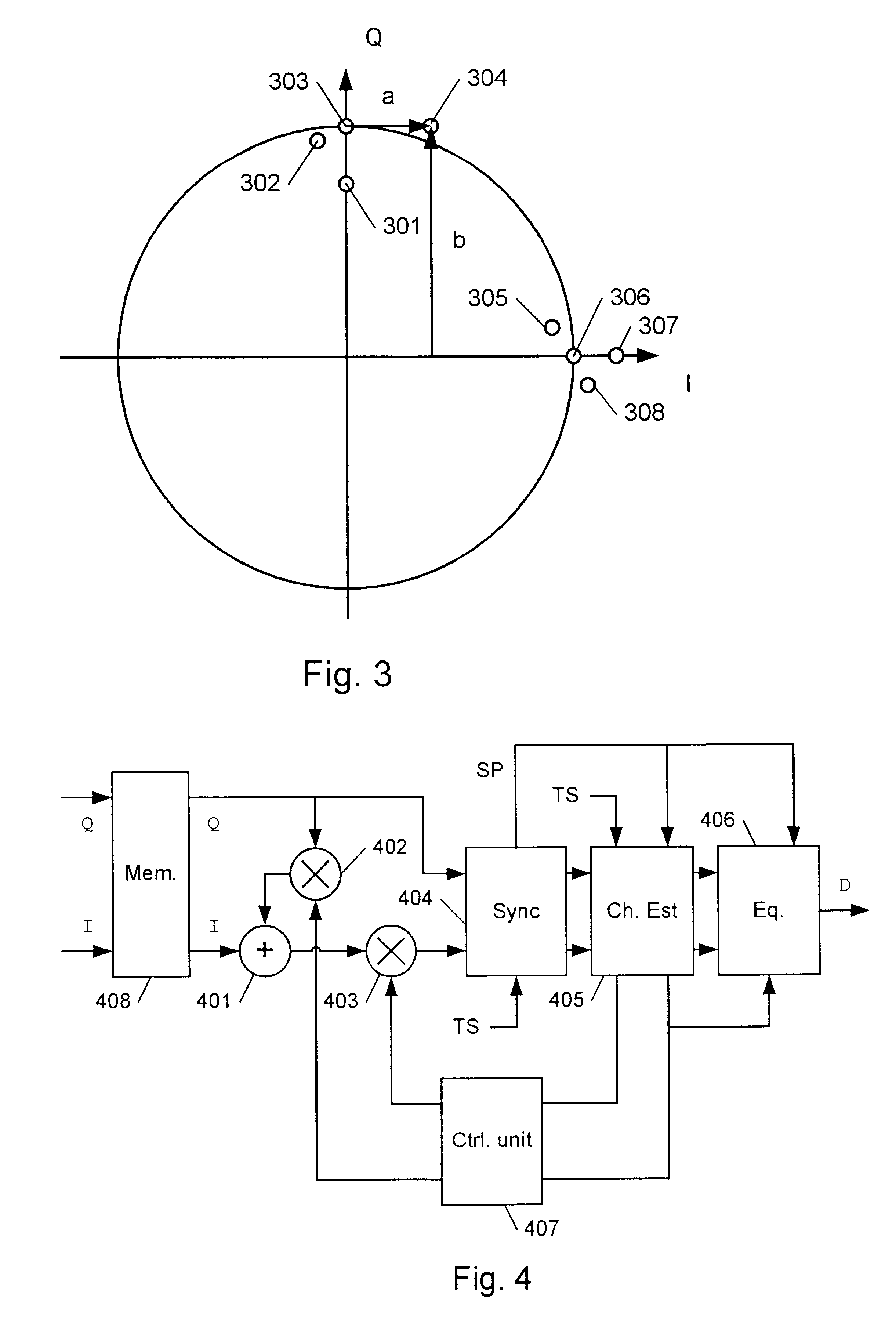 Method and apparatus for correcting a signal