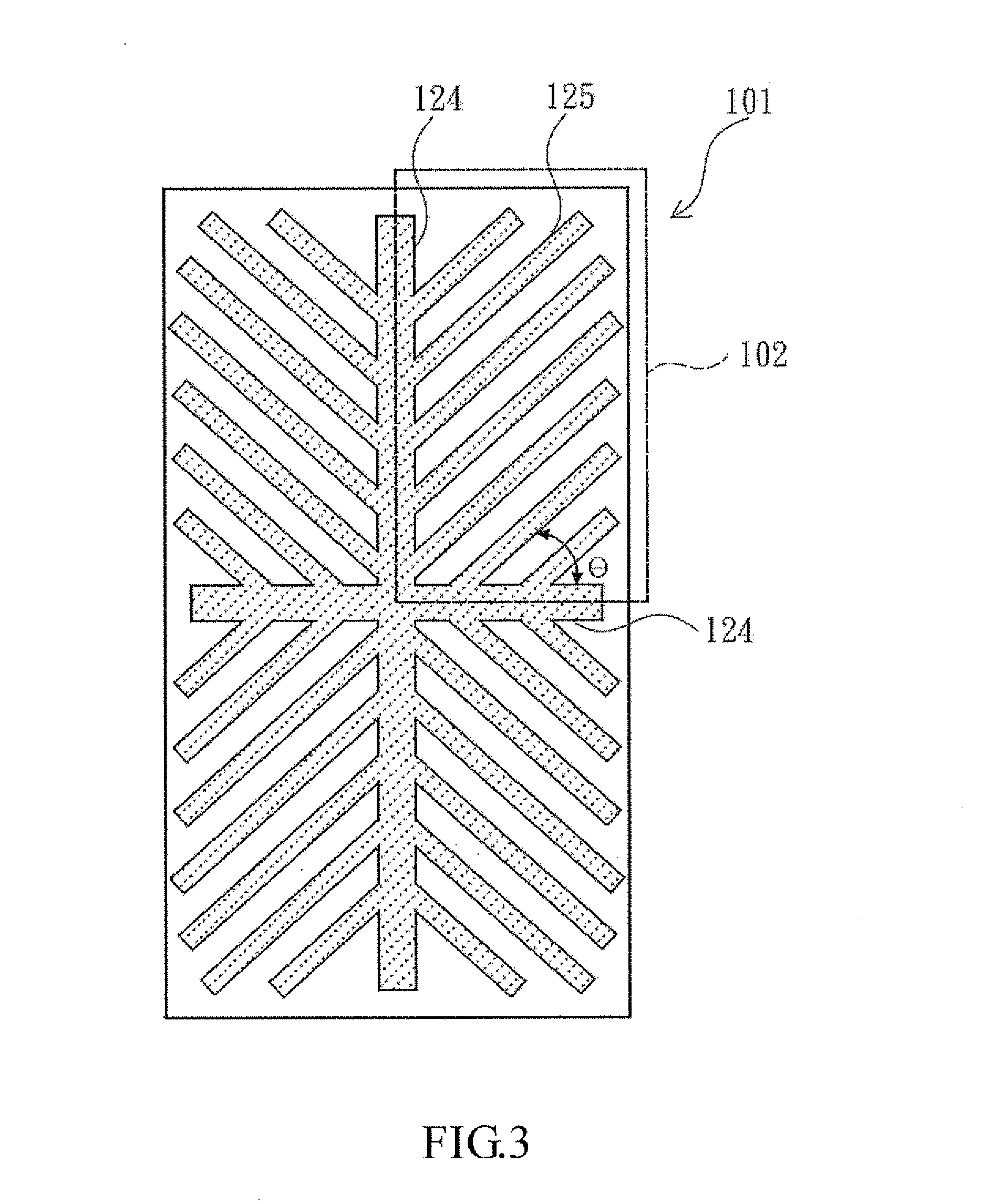 Liquid crystal display panel and display apparatus using the same