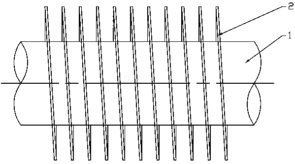 High-performance irregular toothed spiral finned tube