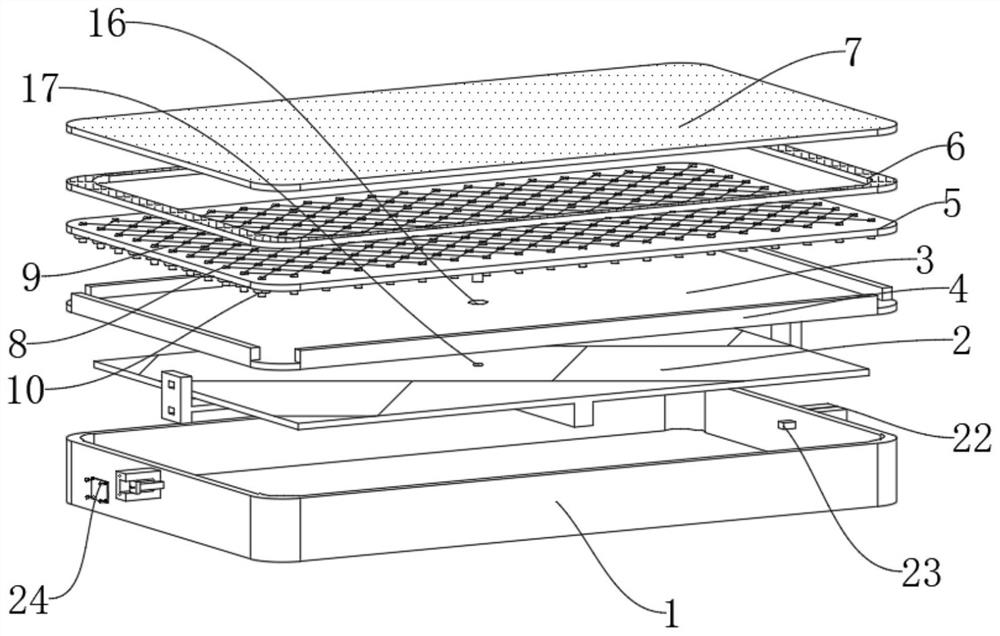 Metal grid touch panel with winding nodes and manufacturing method of metal grid touch panel