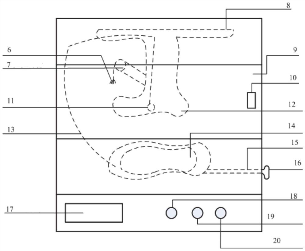 Safe insulating shoe cover and test device