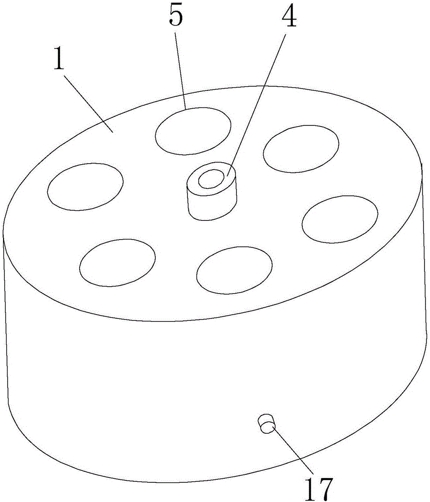 Disc seedling cultivation device