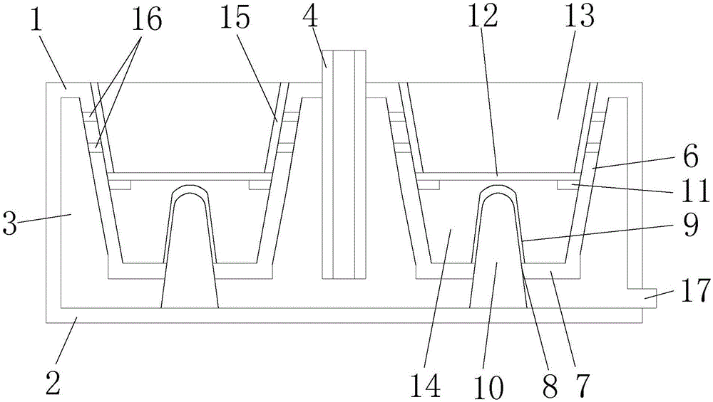 Disc seedling cultivation device