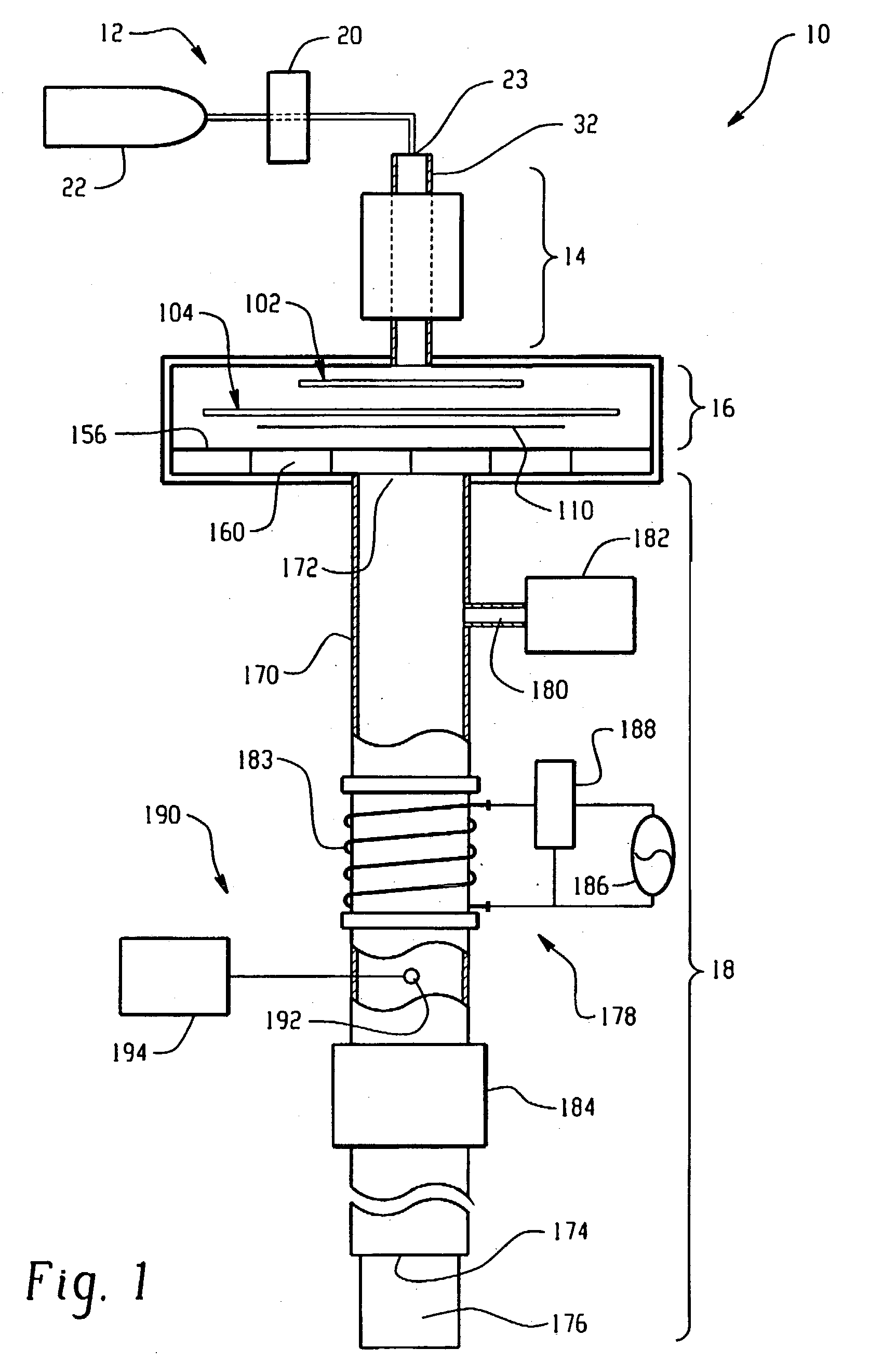 Plasma ashing apparatus and endpoint detection process