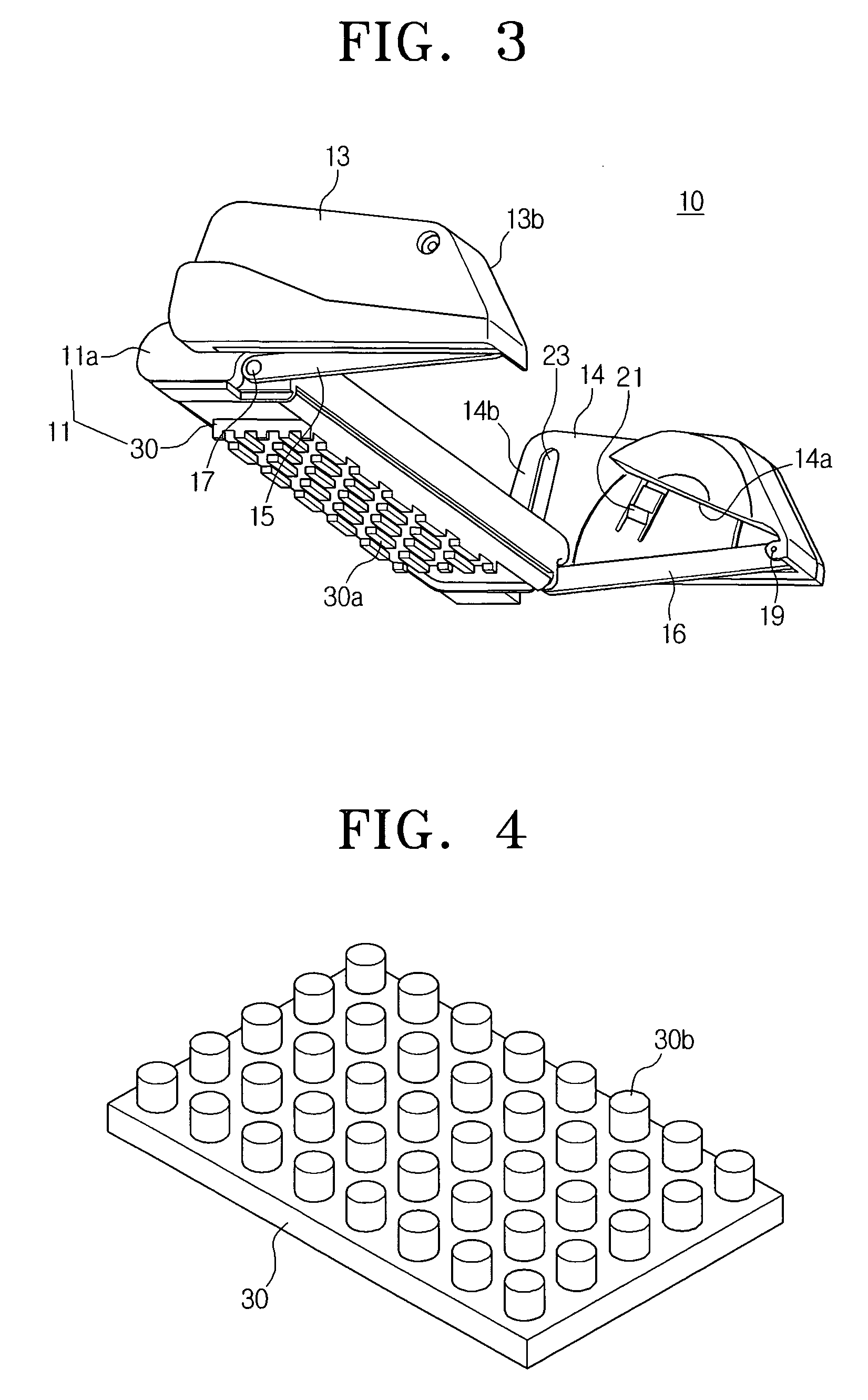 Nozzle assembly having subsidiary brush unit