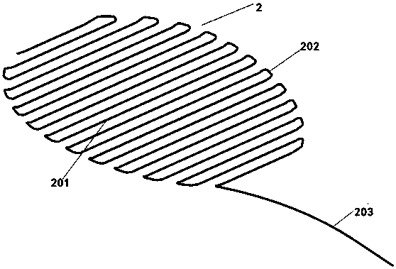 Surface structure and manufacturing method of electric mosquito swatter