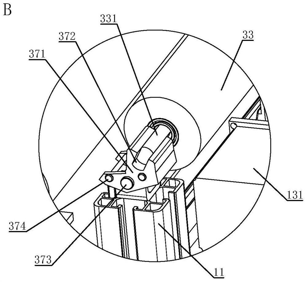 Automatic gauze element mounting equipment