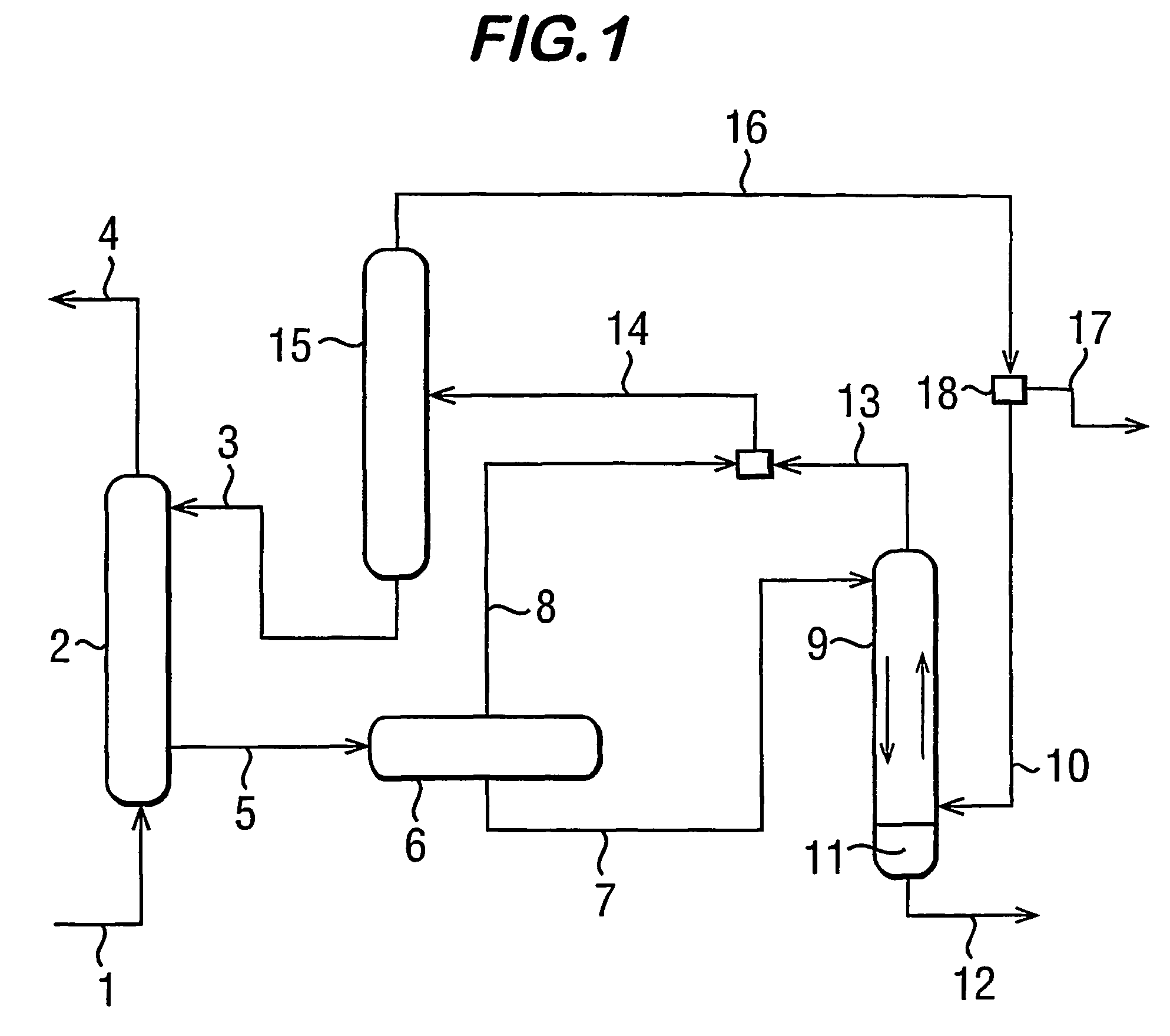 Process for dehydrating gas