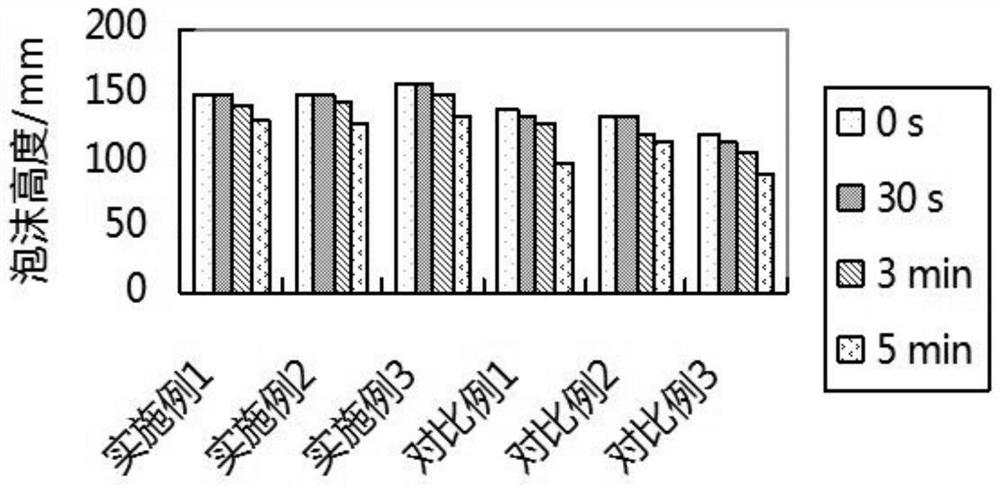 Bubble mousse type shampoo and preparation method thereof