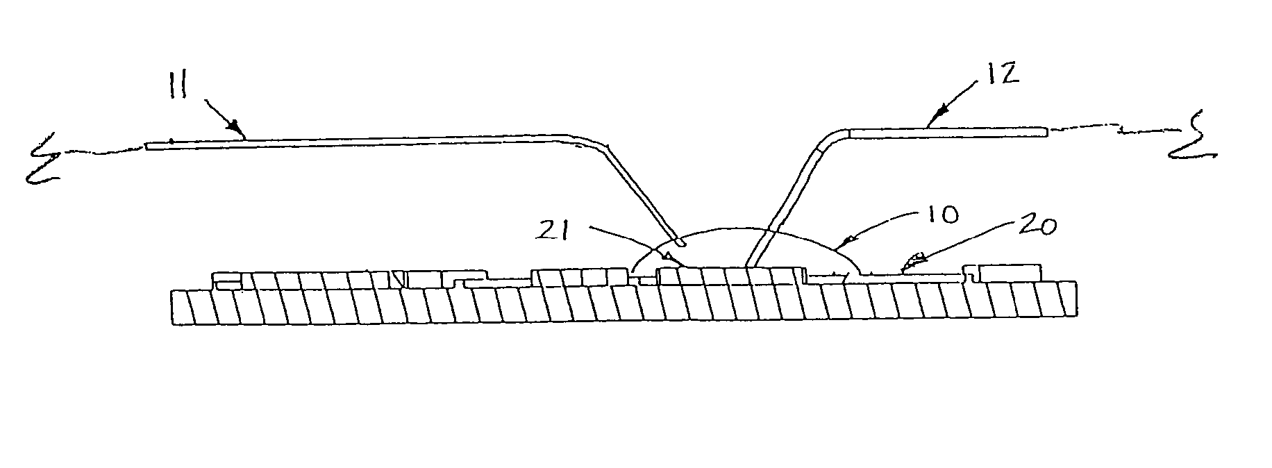 Electrochemical deposition method utilizing microdroplets of solution