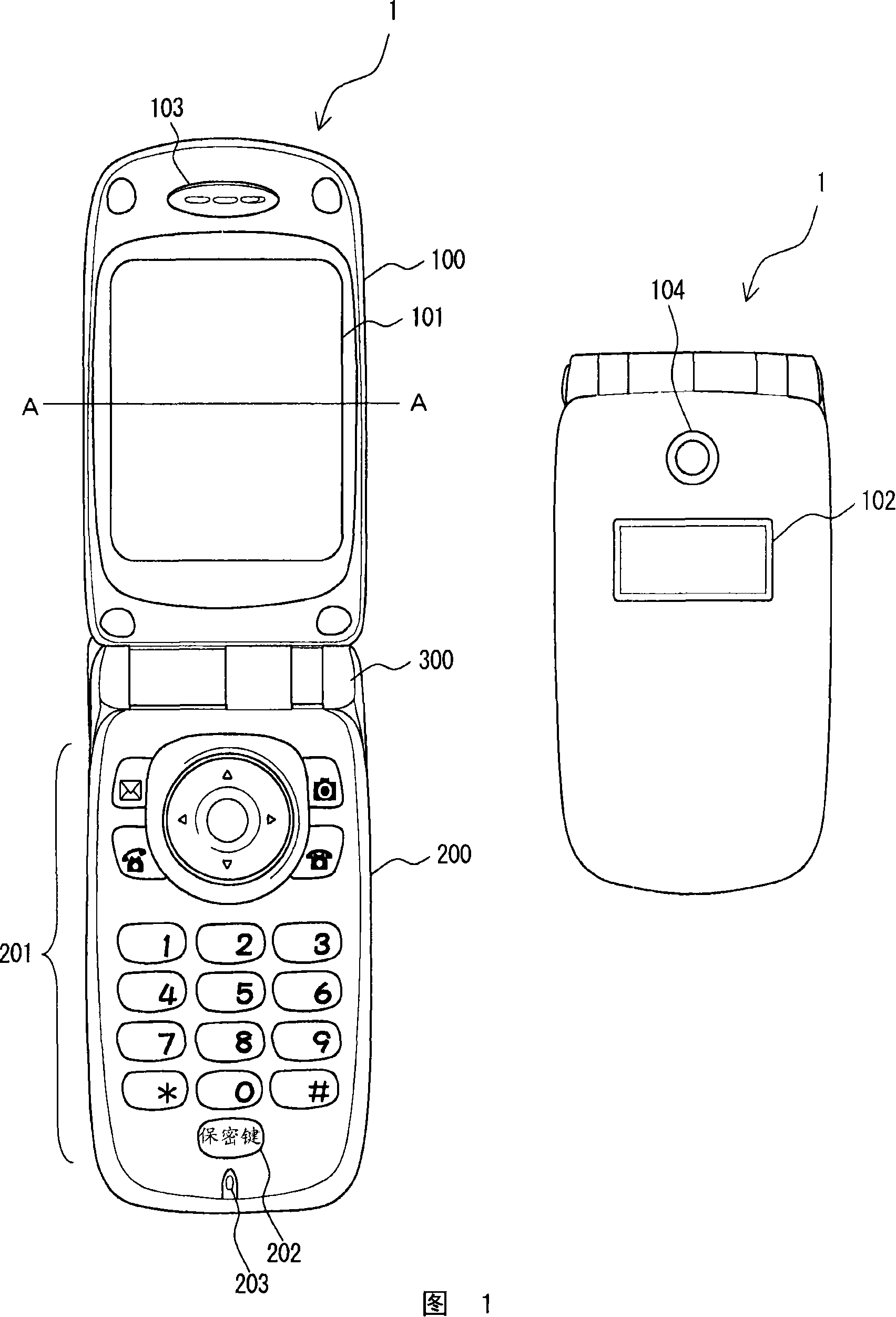 Mobile information terminal device, and display terminal device