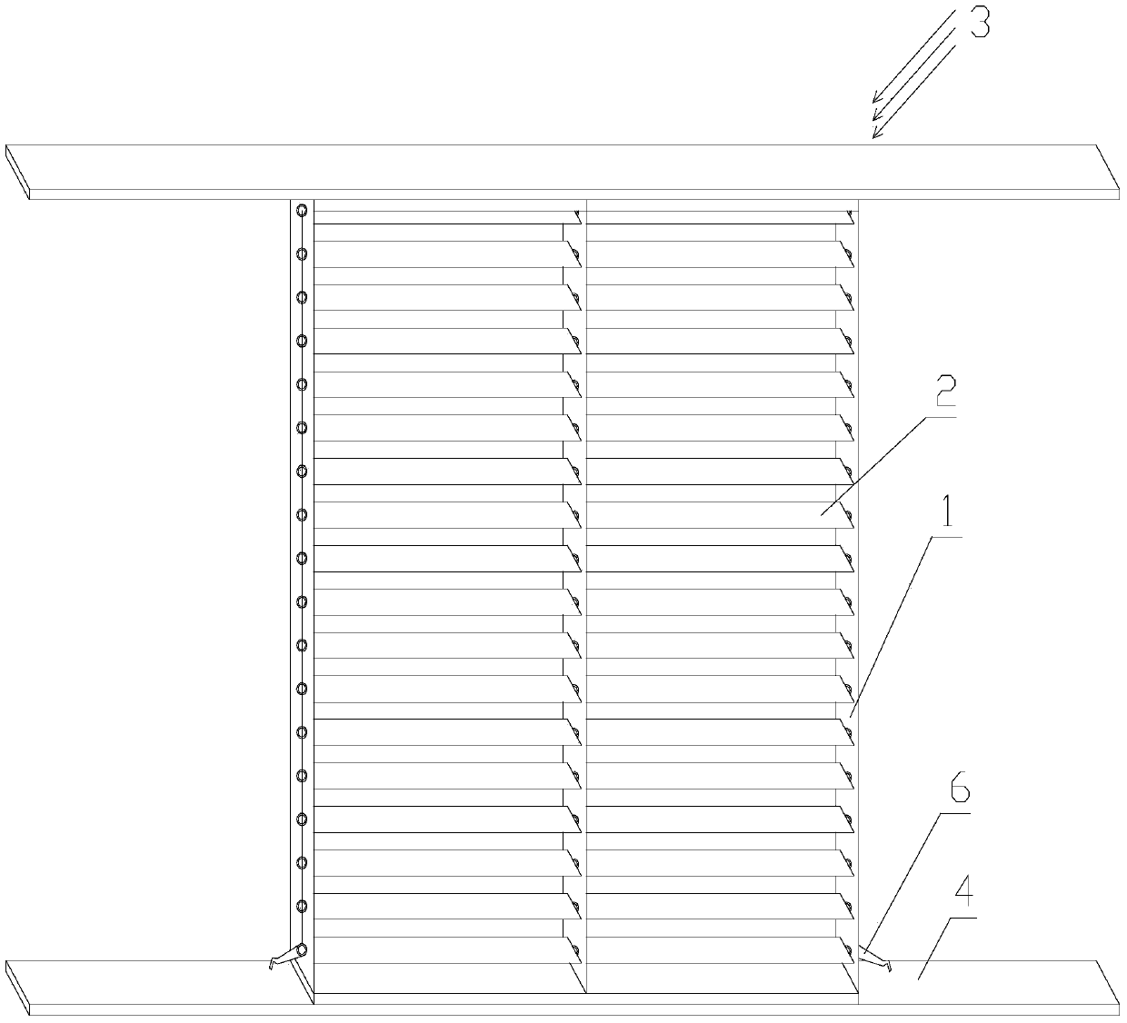 Solar semiconductor indoor environment conditioning window