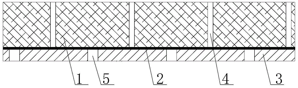 A kind of preparation method of low-frequency sound-absorbing material