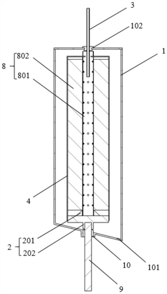 A device and method for drying and soaking cylindrical battery cells