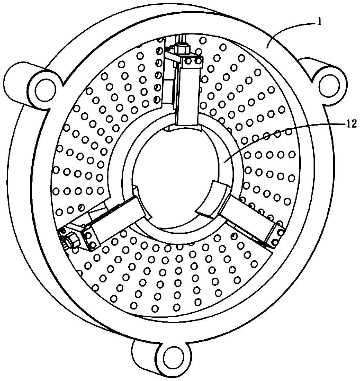 Motor end cover and its motor