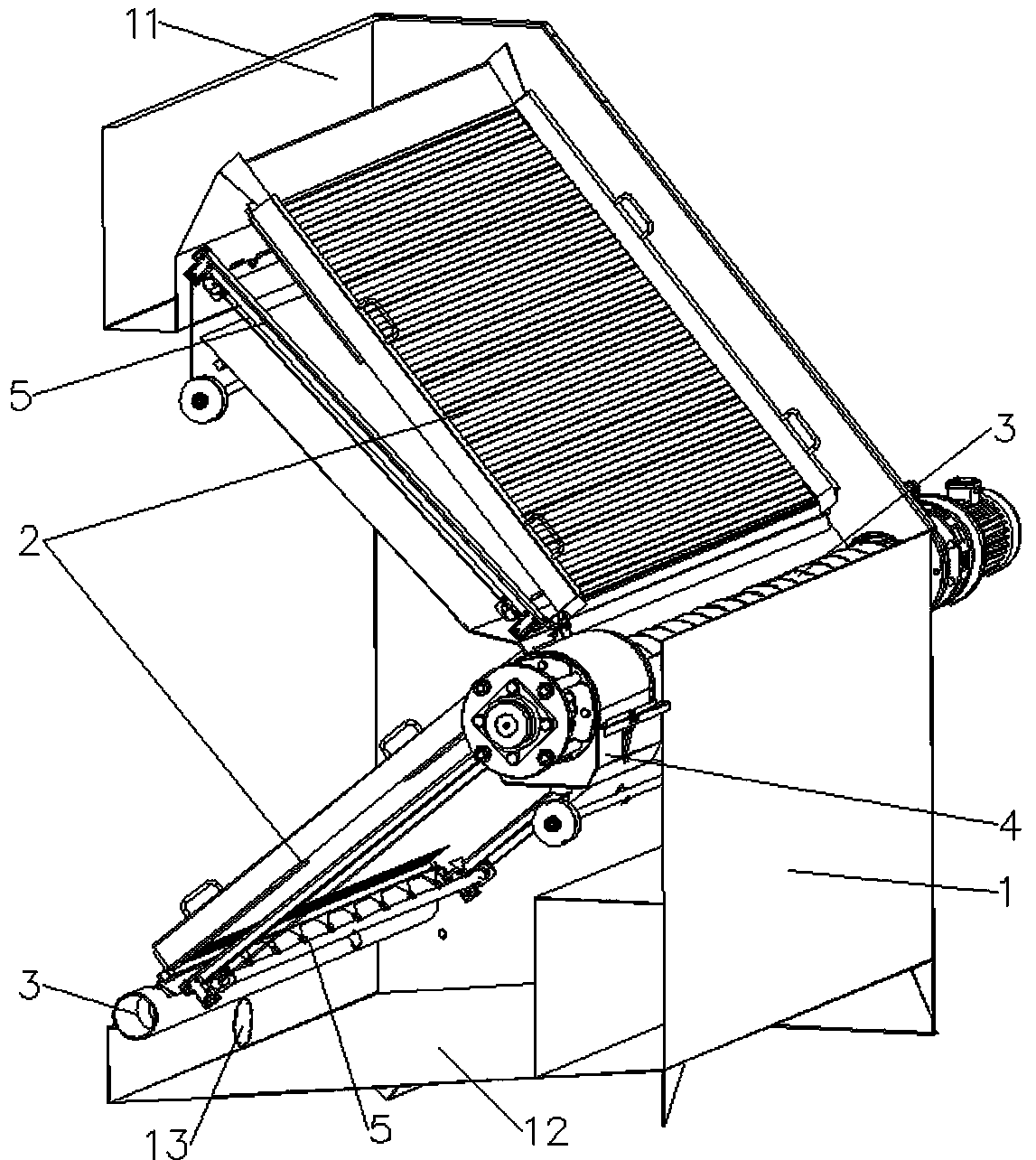 Multistage-separation process for suspension