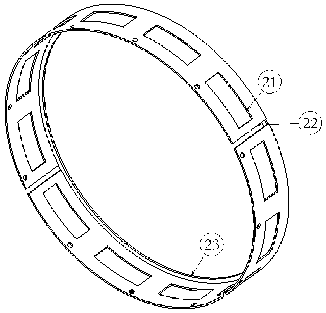 Vibration isolation device for electro-optical pod