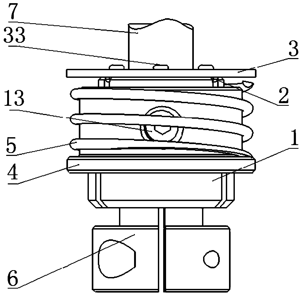 Flexible structure for quick device