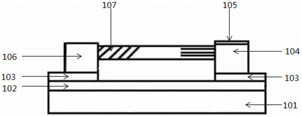 A lateral ZnO nanorod array light-emitting diode