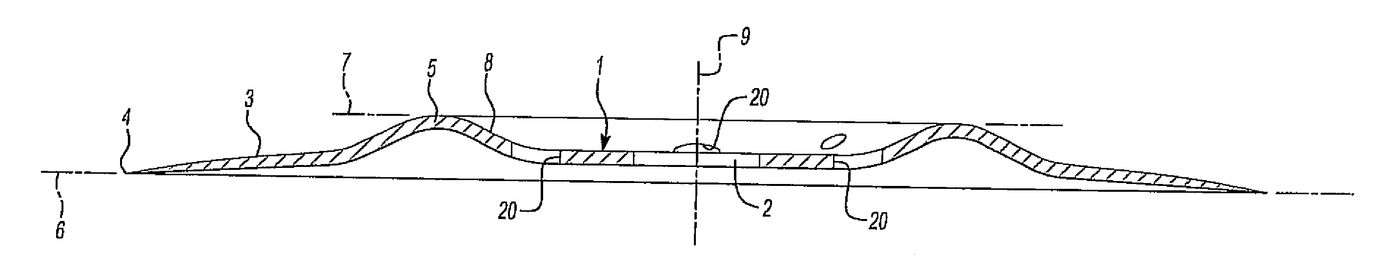 Cutting blade that can be rotationally driven