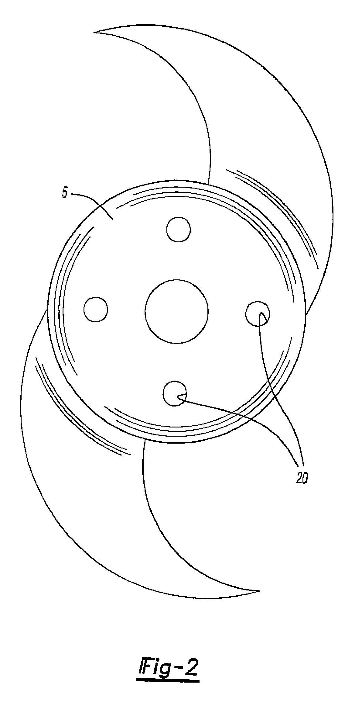 Cutting blade that can be rotationally driven