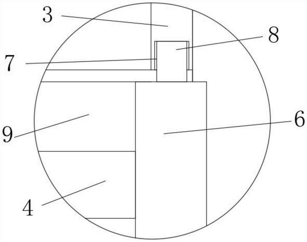 Injection mold clamp with material taking function