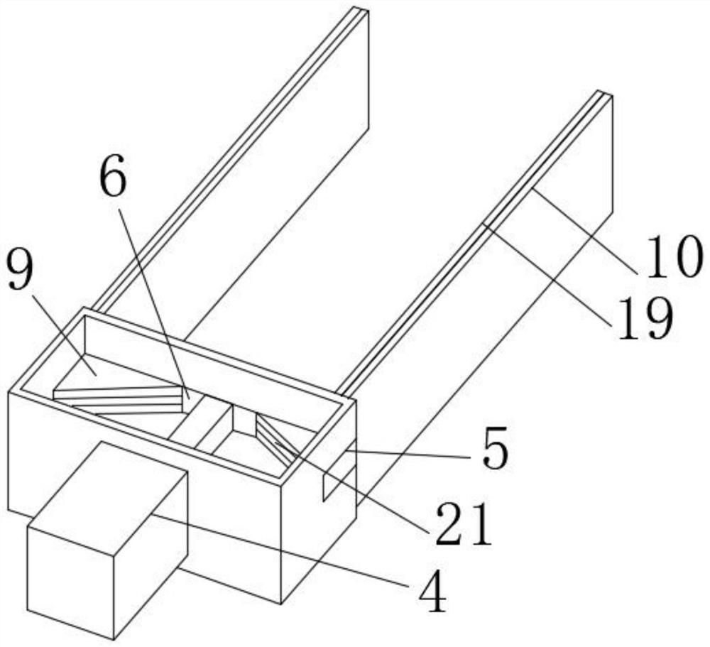 Injection mold clamp with material taking function